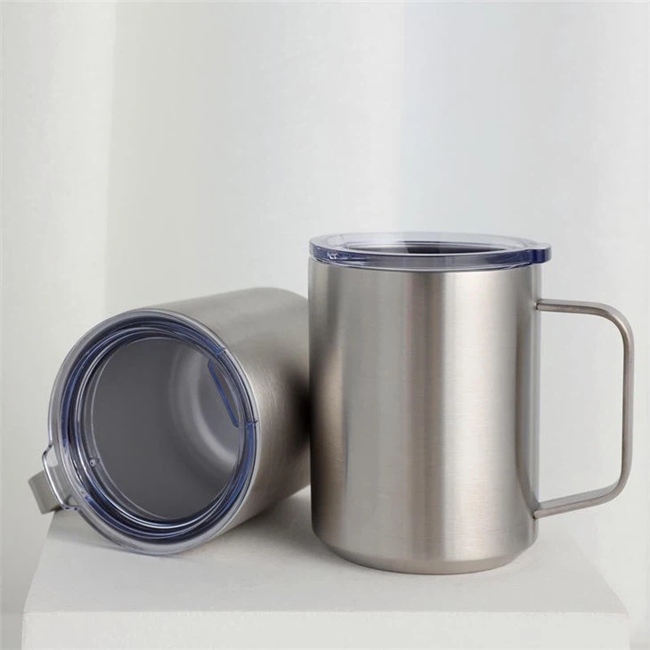 360ml Steel With Handle Tumblers Coffee Mug