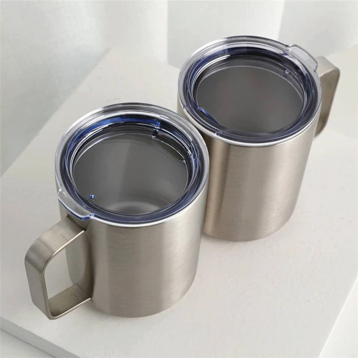 360ml Steel With Handle Tumblers Coffee Mug
