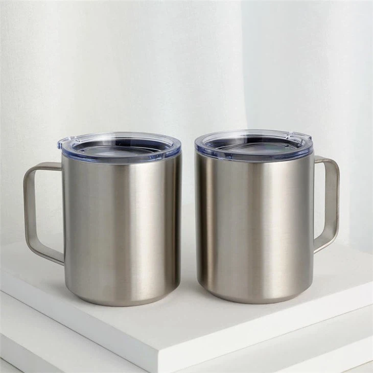 360ml Steel With Handle Tumblers Coffee Mug